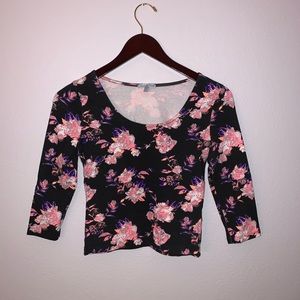 Floral Crop Top